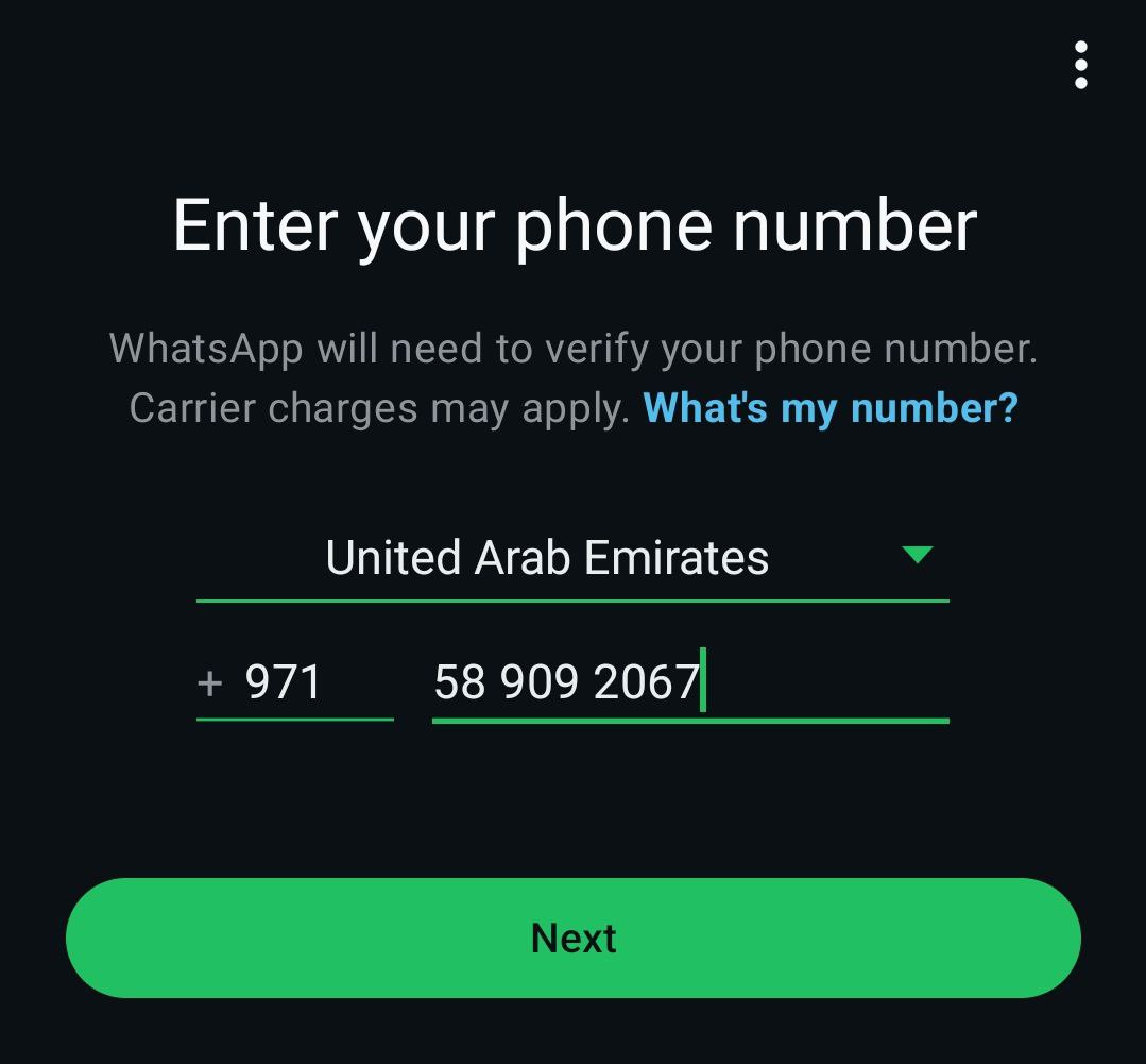Use number