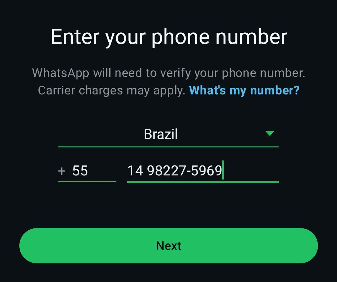 Use number