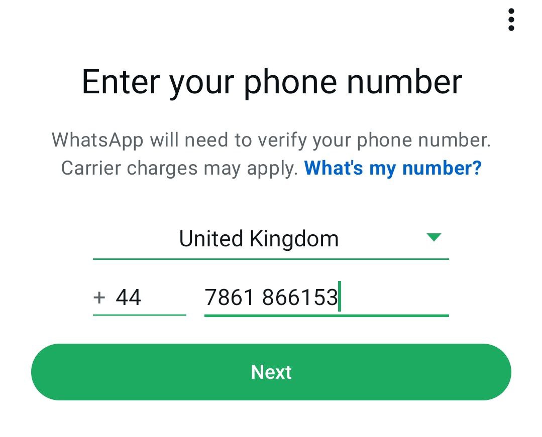 Use number