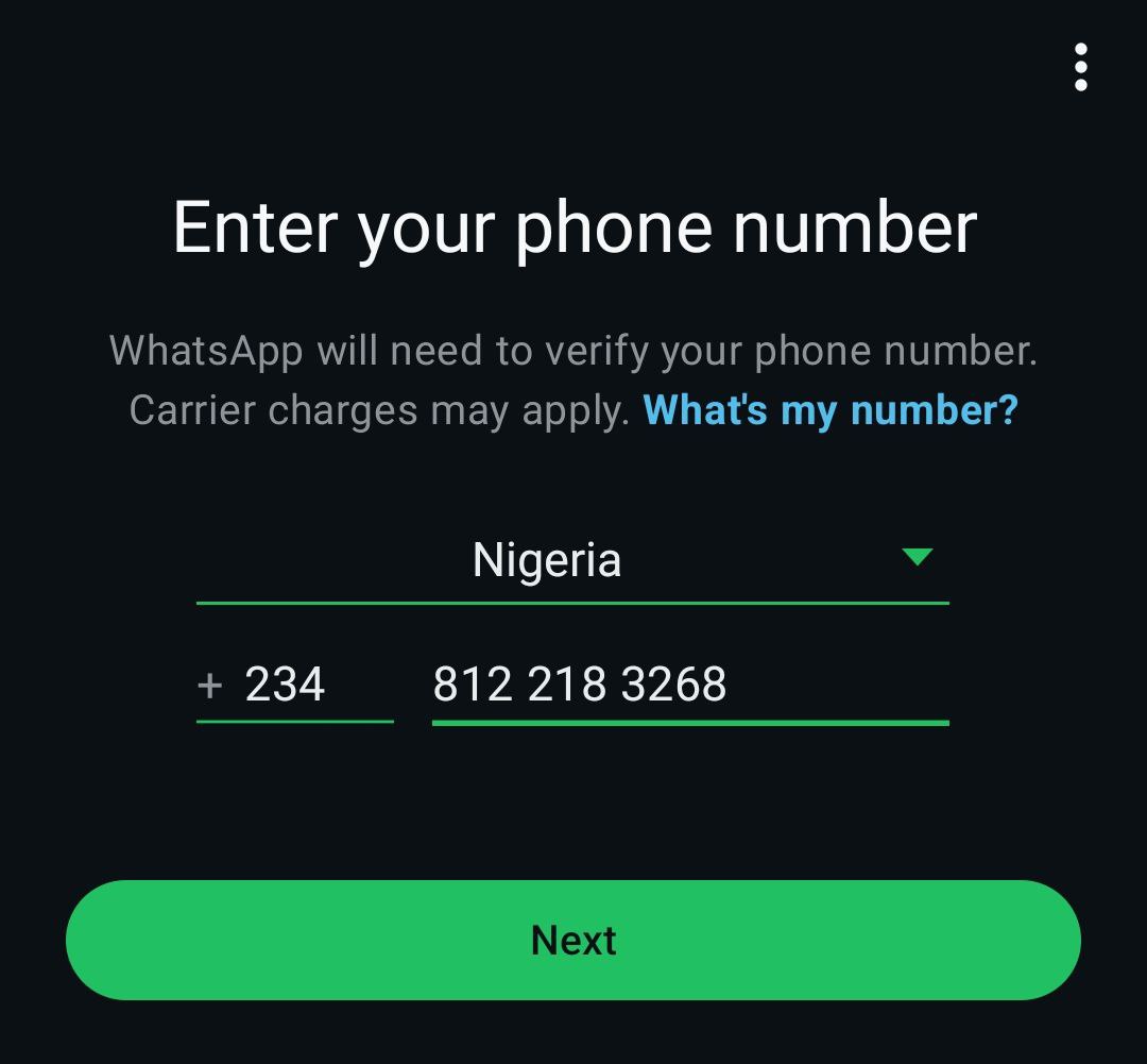 Use number