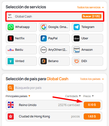 Get a Virtual Number for Global Cash Verification