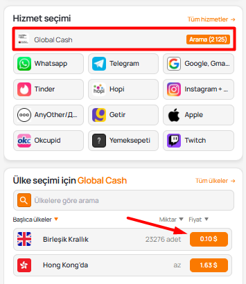 Get a Virtual Number for Global Cash Verification